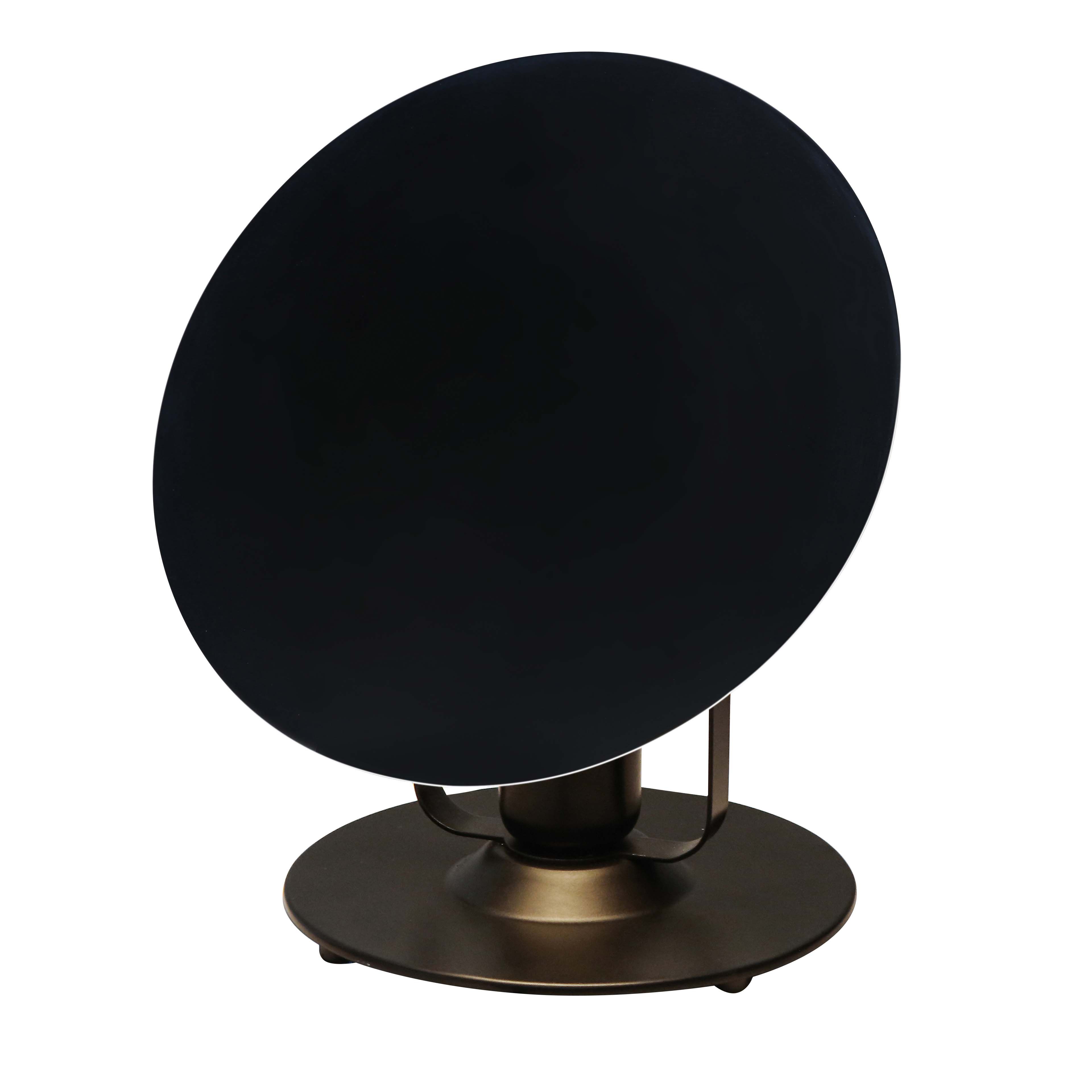 GoodHome Kiranat Matt Black Table light