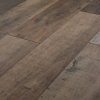 GoodHome Kirton Natural oak effect High-density fibreboard (HDF) Laminate Flooring Sample