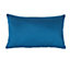 GoodHome Kisiria Abyssal blue Cushion (L)50cm x (W)30cm