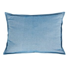 GoodHome Kisiria Abyssal blue Floor cushion (L)50cm x (W)70cm