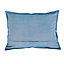 GoodHome Kisiria Abyssal blue Floor cushion (L)50cm x (W)70cm
