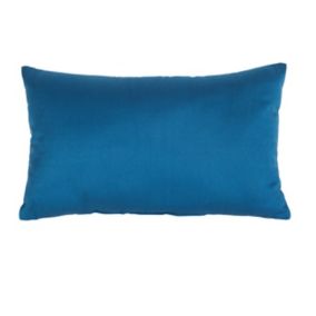 GoodHome Kisiria Abyssal blue Outdoor Cushion (L)50cm x (W)30cm