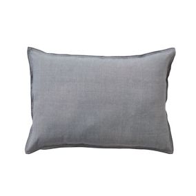 GoodHome Kisiria Grey Twill Outdoor Cushion (L)70cm x (W)50cm