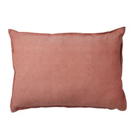 GoodHome Kisiria Twill Mango Cushion (L)70cm x (W)50cm