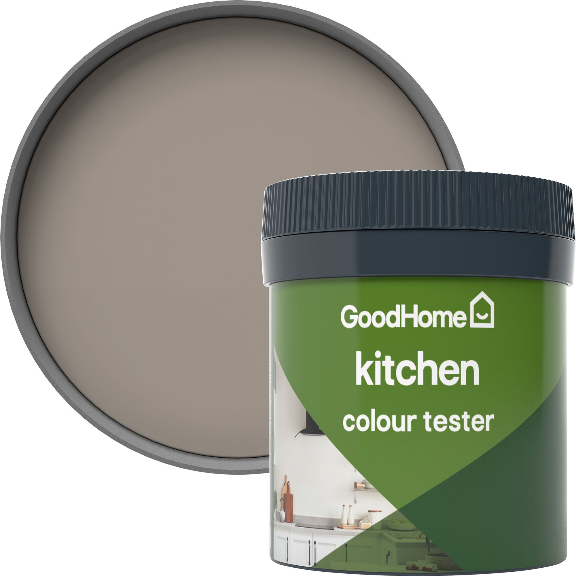 GoodHome Kitchen Caracas Matt Emulsion paint, 50ml DIY at B&Q