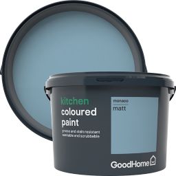 GoodHome Kitchen Monaco Matt Emulsion paint, 2.5L