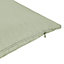 GoodHome Klama Blue green Plain Indoor Cushion (L)30cm x (W)50cm