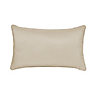 GoodHome Klama Plain Light brown Cushion (L)30cm x (W)50cm