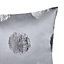 GoodHome Kolla Spotted Grey Cushion (L)45cm x (W)45cm