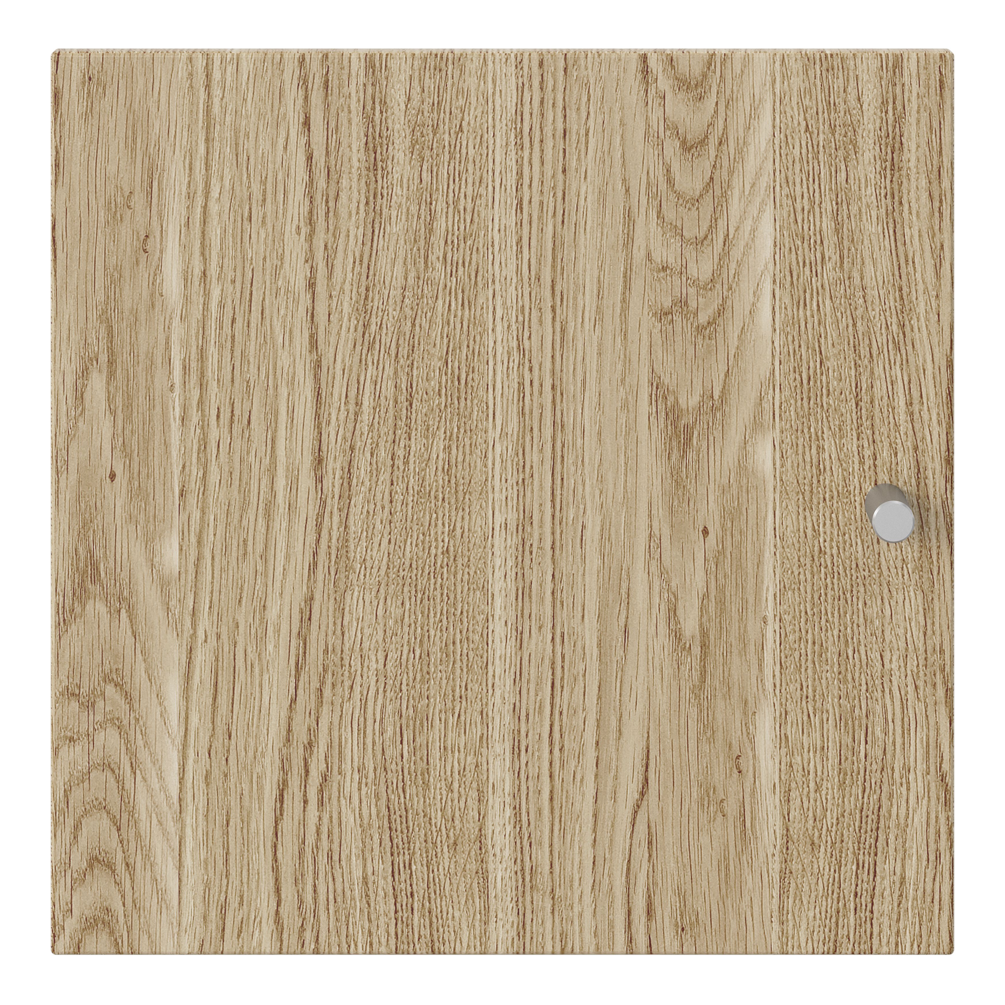 GoodHome Konnect Matt natural oak effect Modular Cabinet door (H)329mm (W)329mm