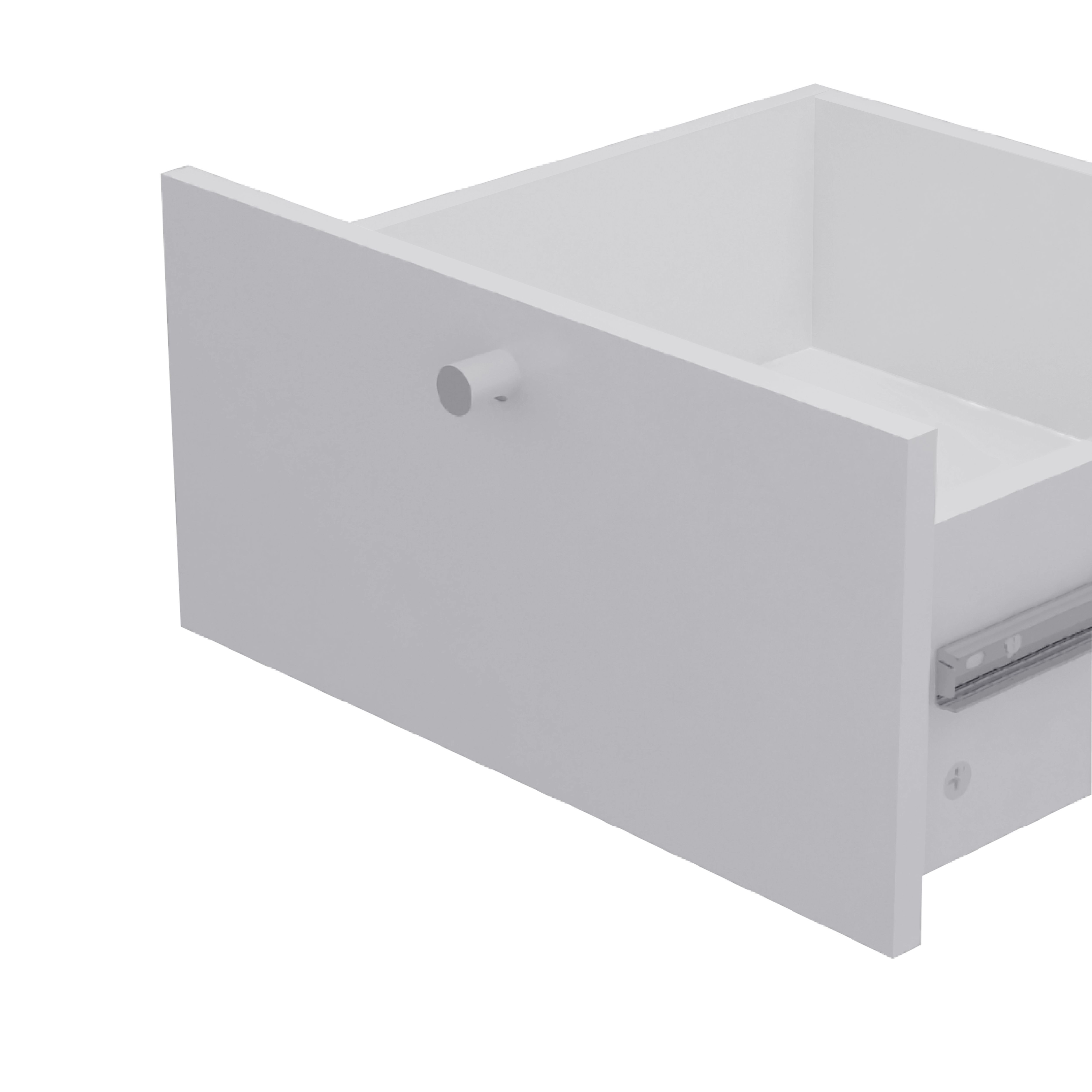 GoodHome Konnect Modular Light grey Slab Internal Modular Drawer (H)323mm (W)322mm (D)322mm, Pair
