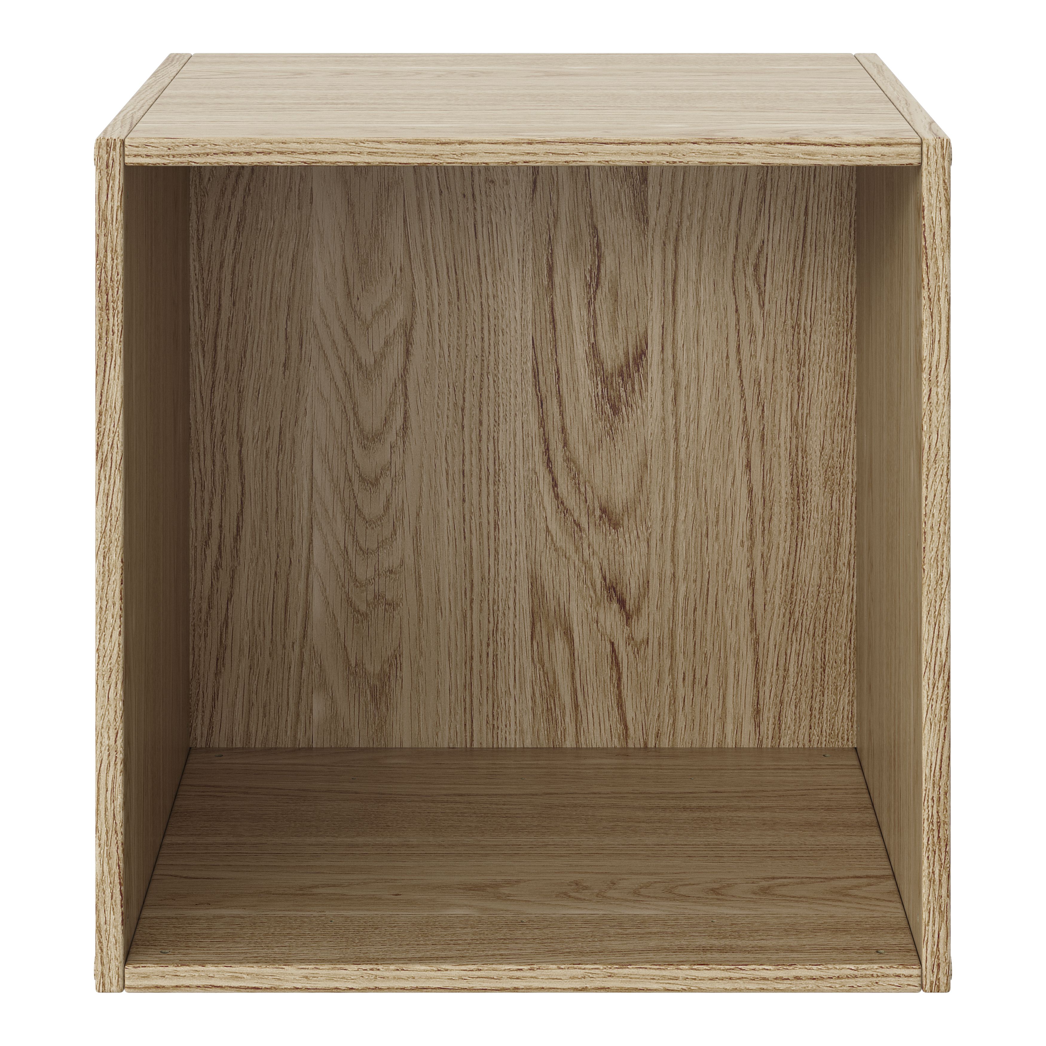 Oak effect deals shelving unit