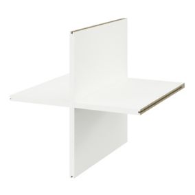 GoodHome Konnect White Divider (D)315mm (W)330mm