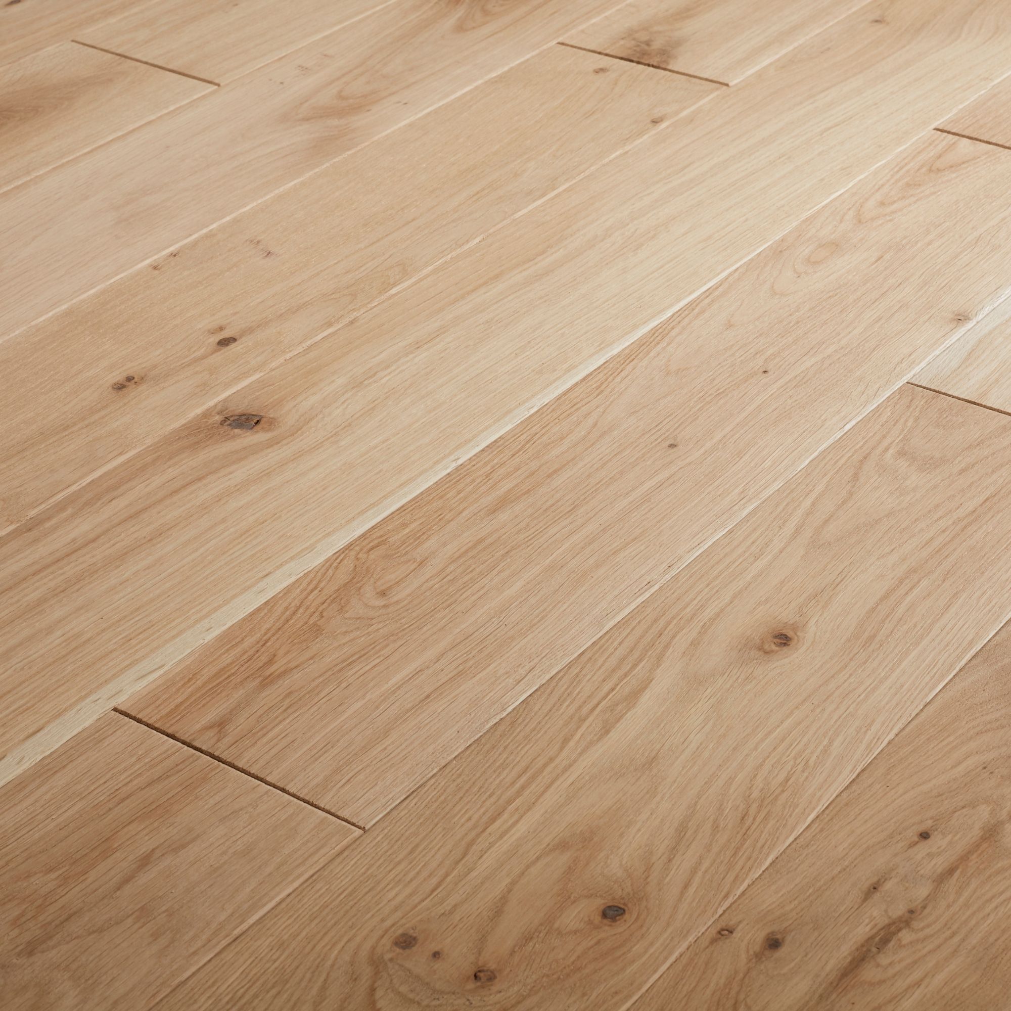 GoodHome Koping Natural wood effect Oak Flooring Flooring, 1.56m²
