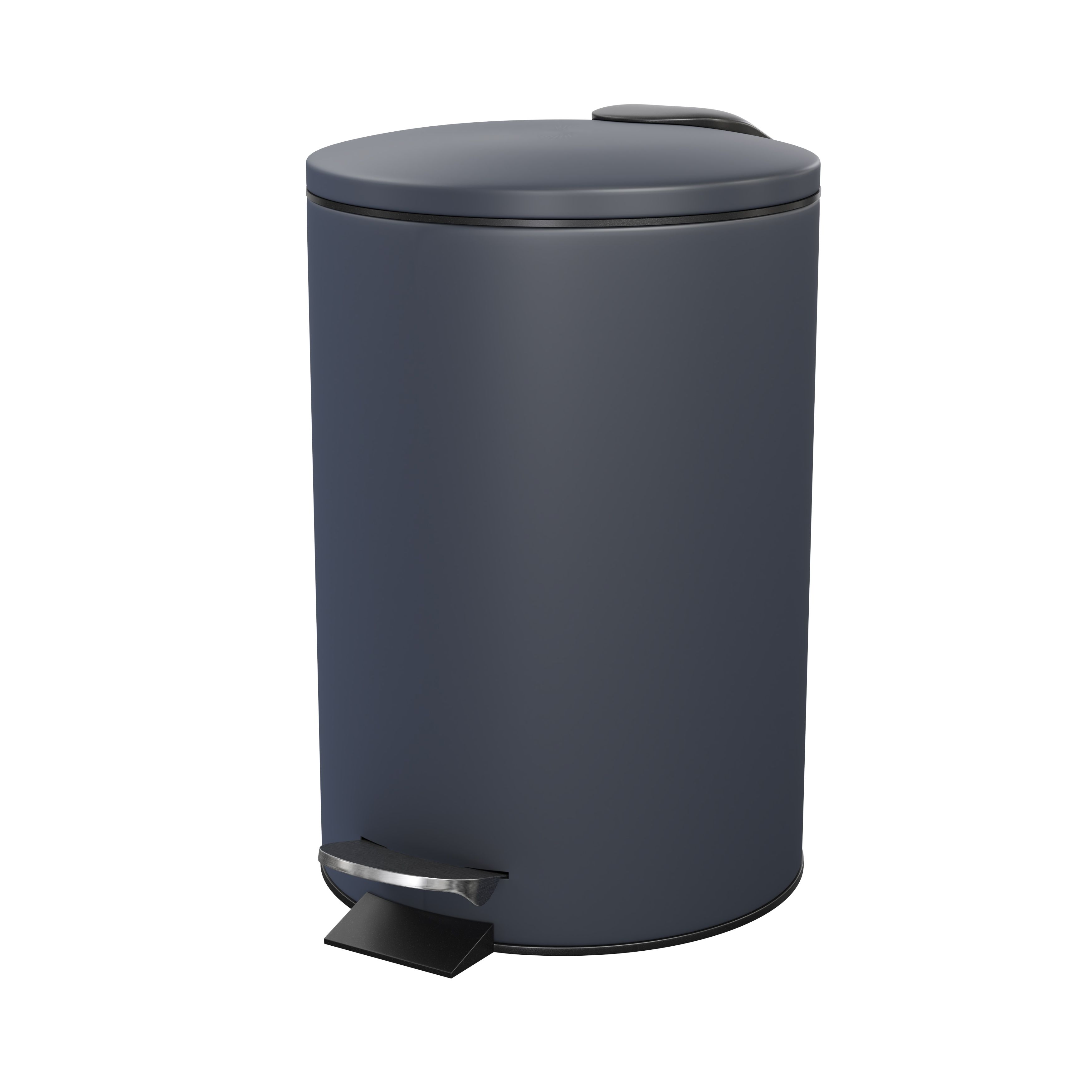 Kazai 3L Designer Bathroom Bin - Dark Grey