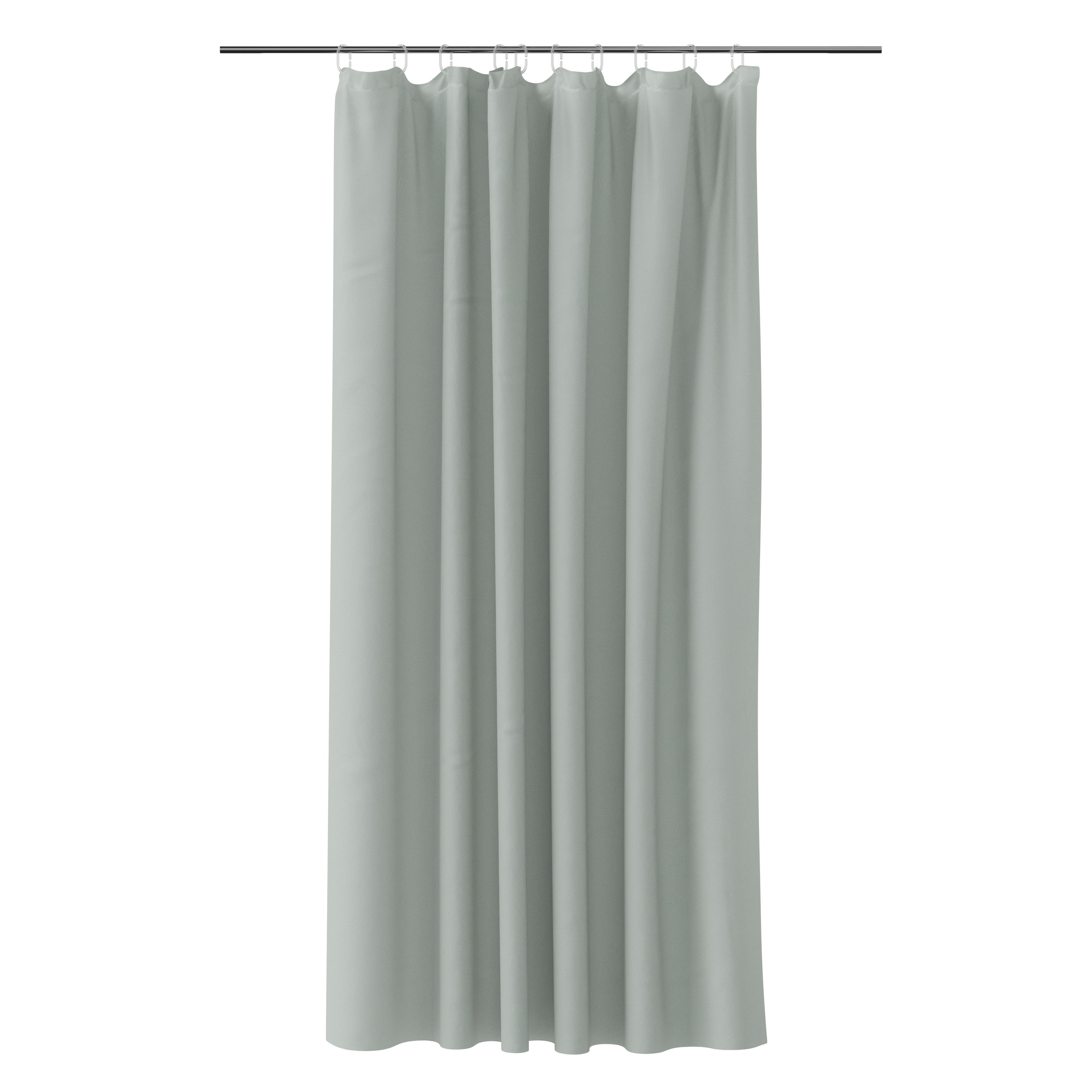 Black and green clearance shower curtain