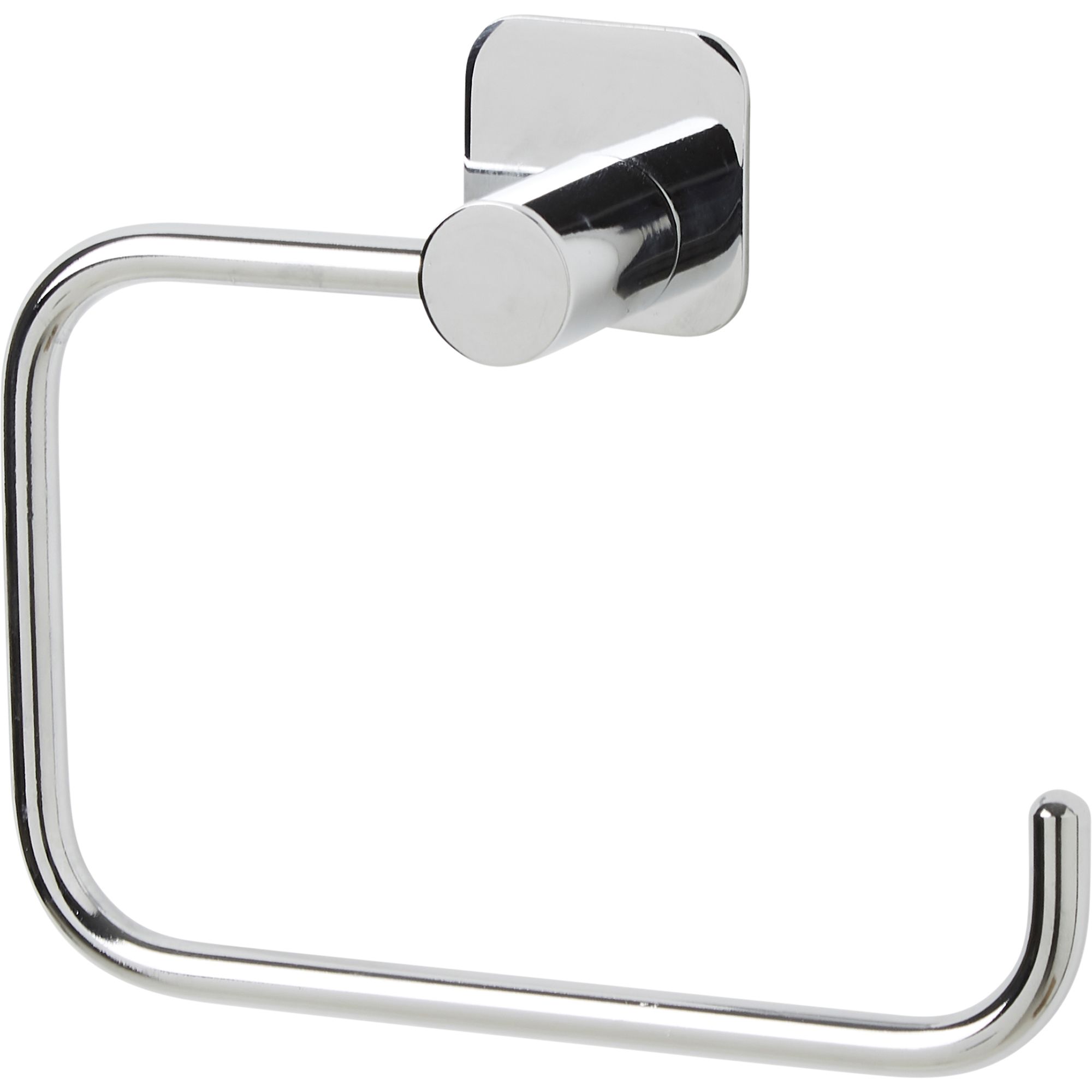 Silver toilet shop roll holder