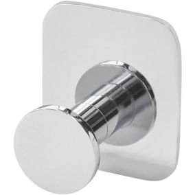 Large Chrome Single Hat and Coat Hook