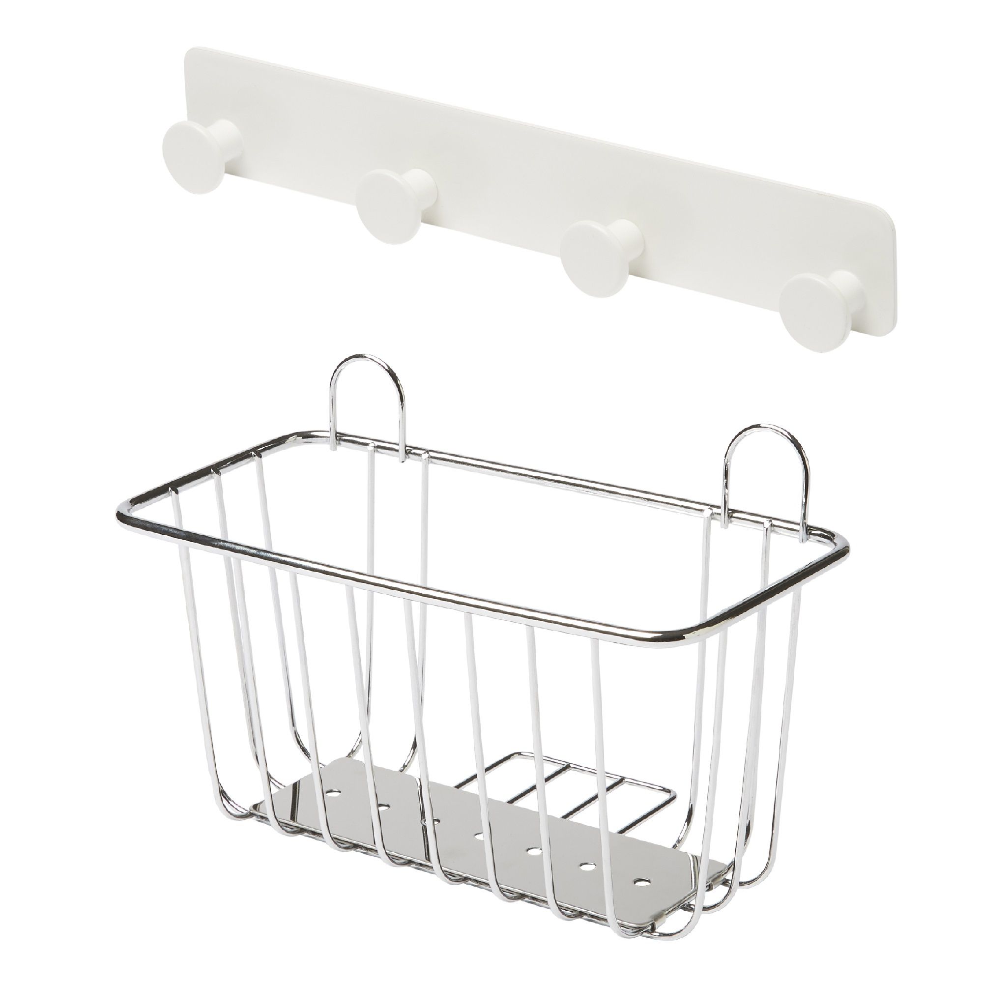 GoodHome Koros White Bathroom accessory set DIY at B&Q