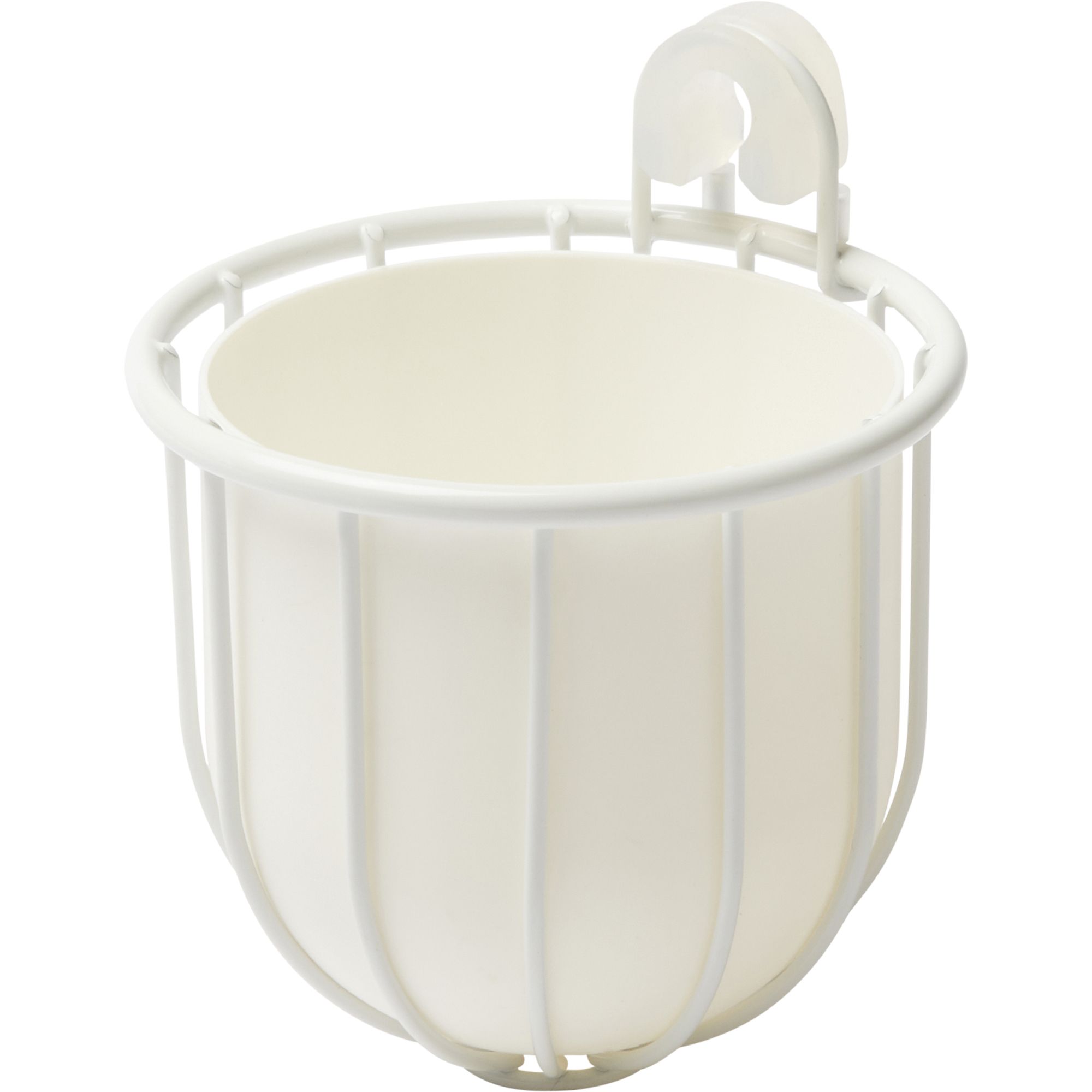 GoodHome Koros White & Chrome Effect Silver effect Bathroom accessory set