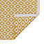 GoodHome Koros Yellow Rectangular Bath mat (L)80cm (W)50cm