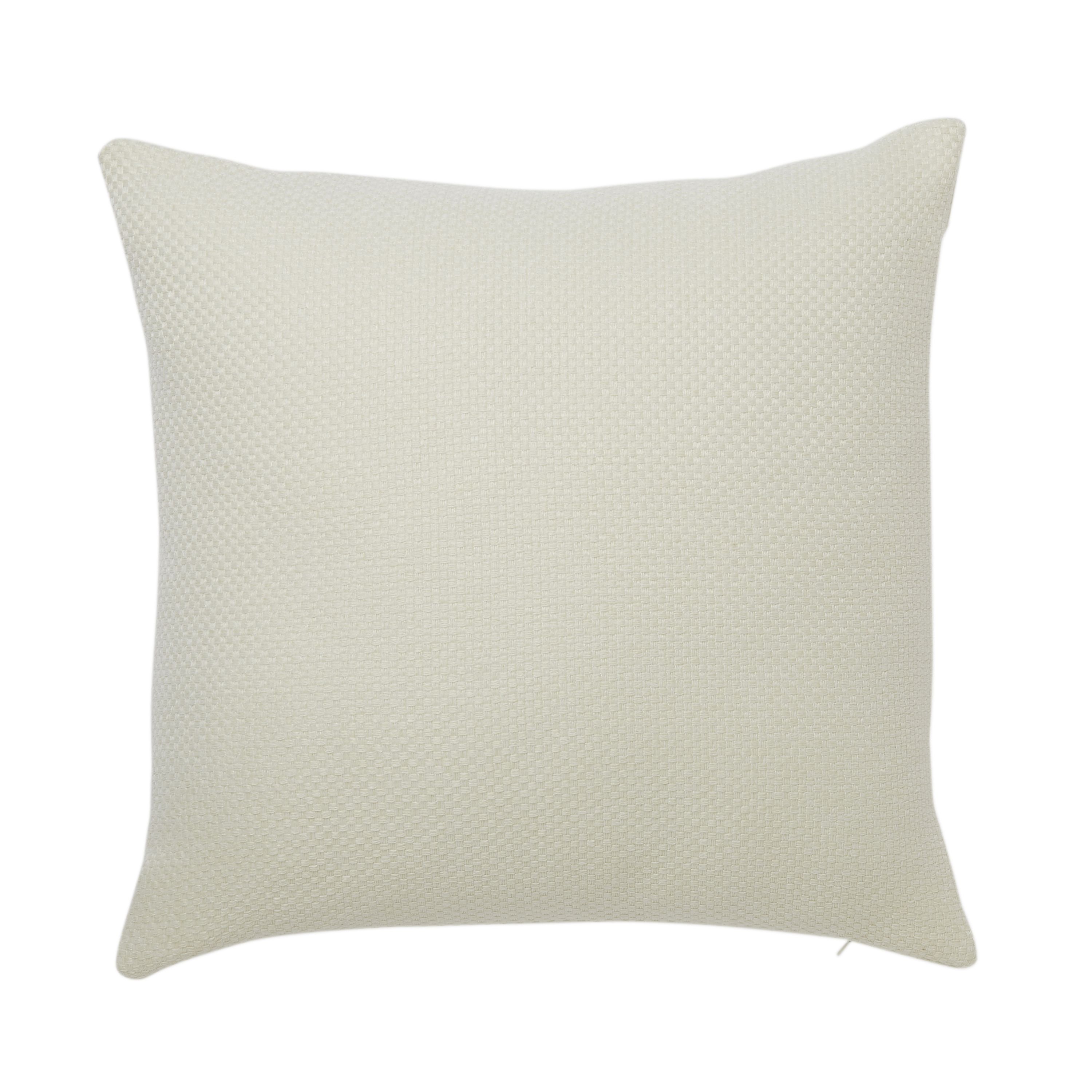 GoodHome Kosti Plain Cream Cushion (L)45cm x (W)45cm