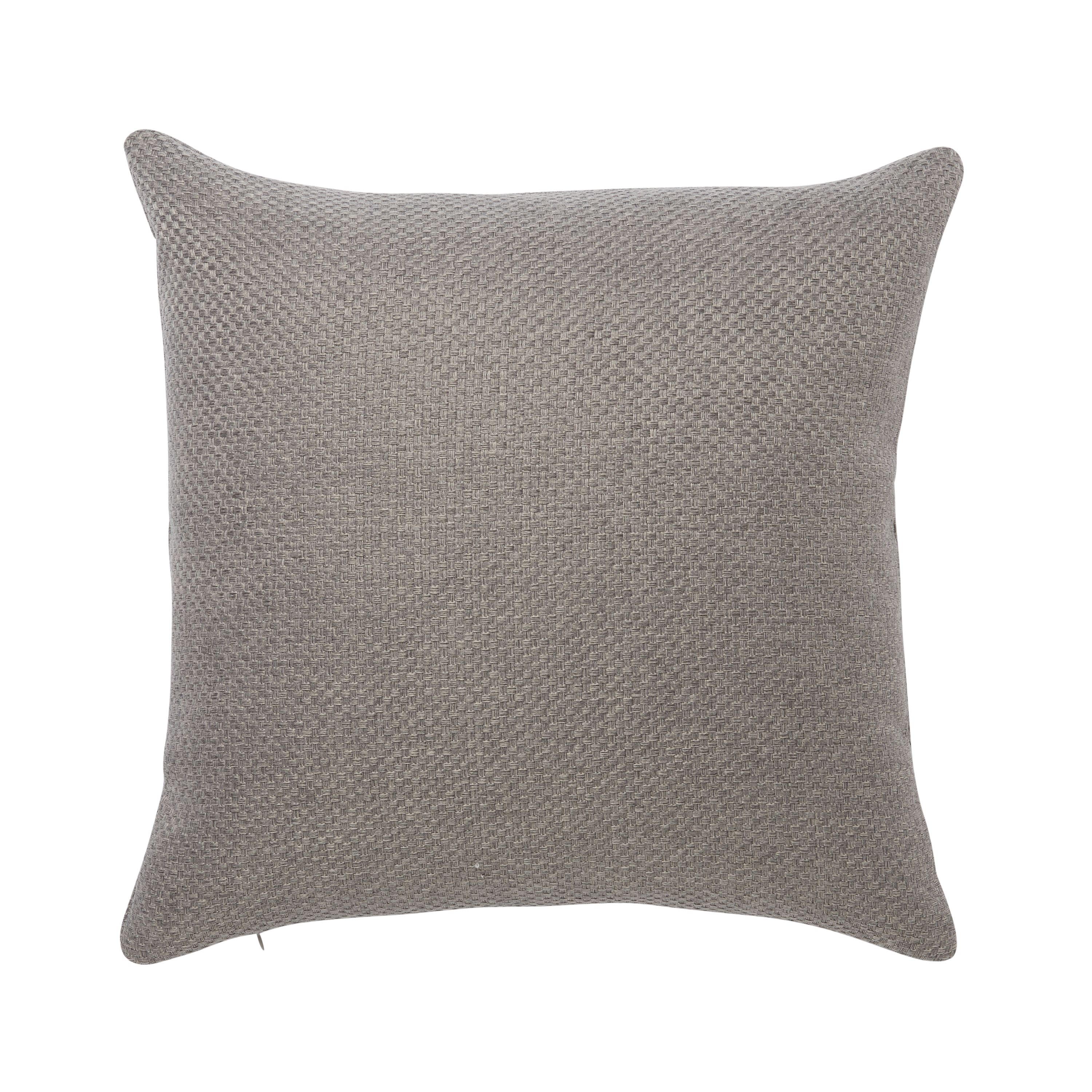 GoodHome Kosti Plain Grey Cushion (L)45cm x (W)45cm | DIY at B&Q