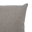 GoodHome Kosti Plain Grey Cushion (L)45cm x (W)45cm