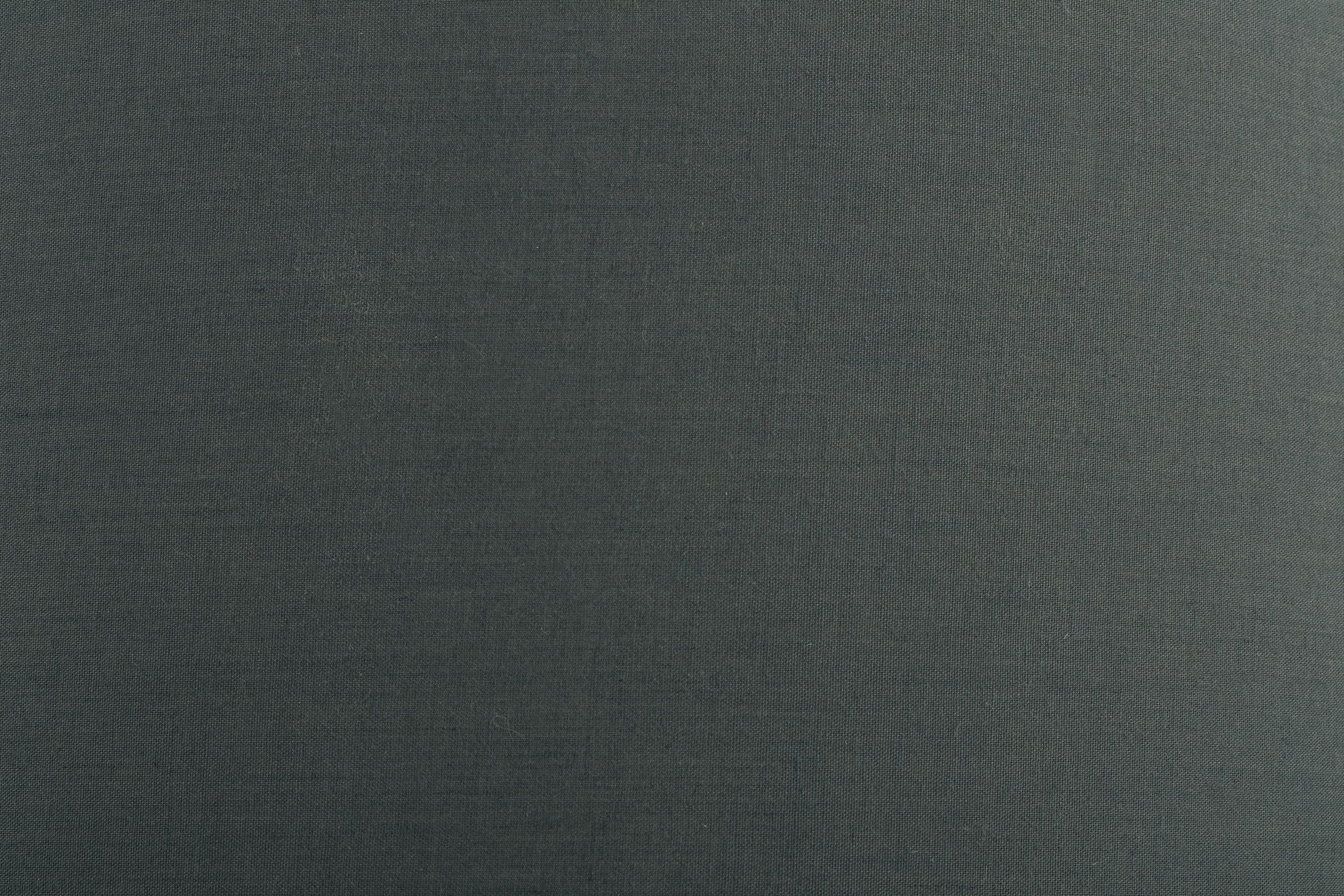 GoodHome Kpezin Dark grey Fabric dyed Circular Light shade (D)20cm