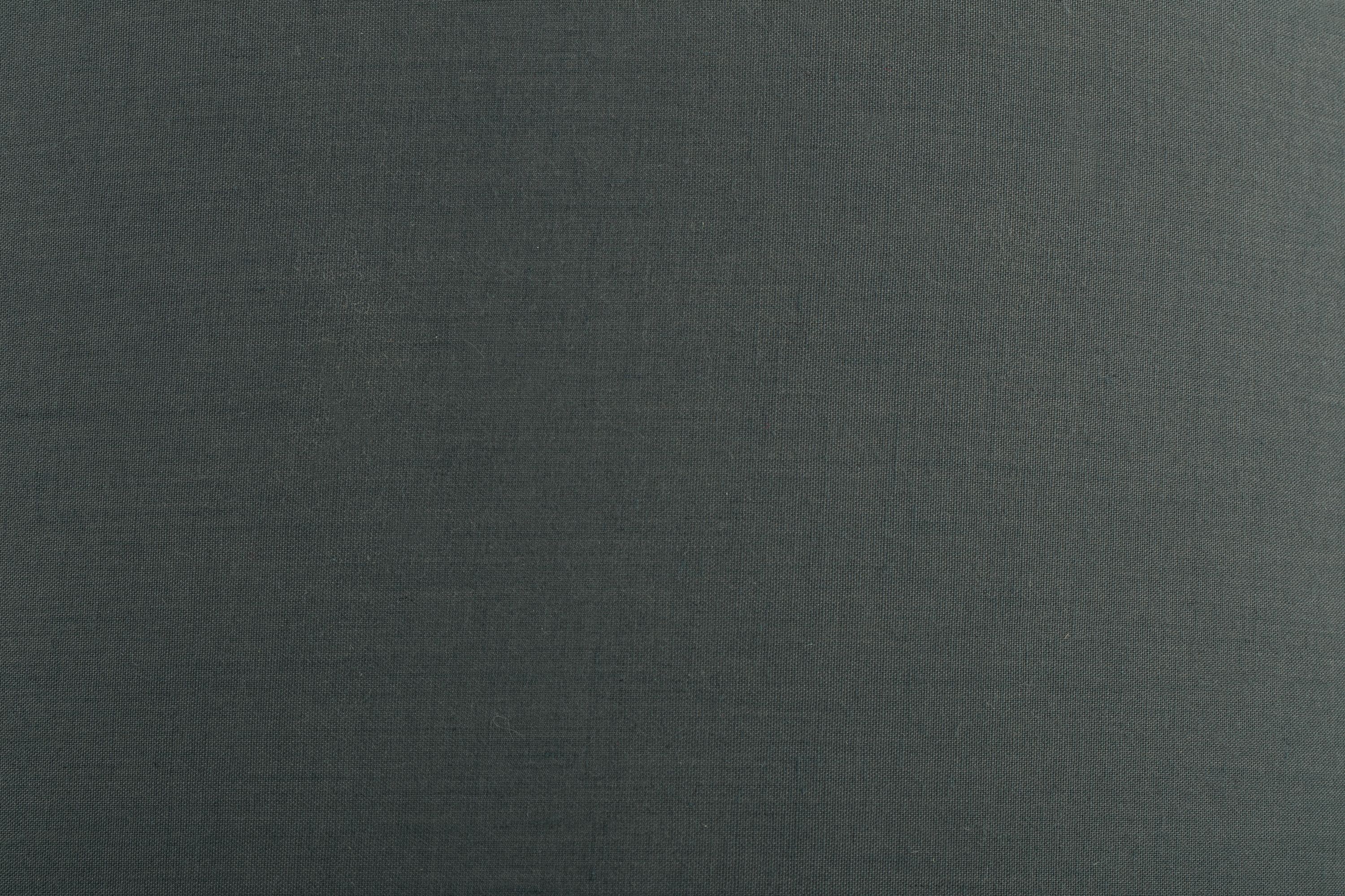 GoodHome Kpezin Dark grey Fabric dyed Light shade (D)30cm