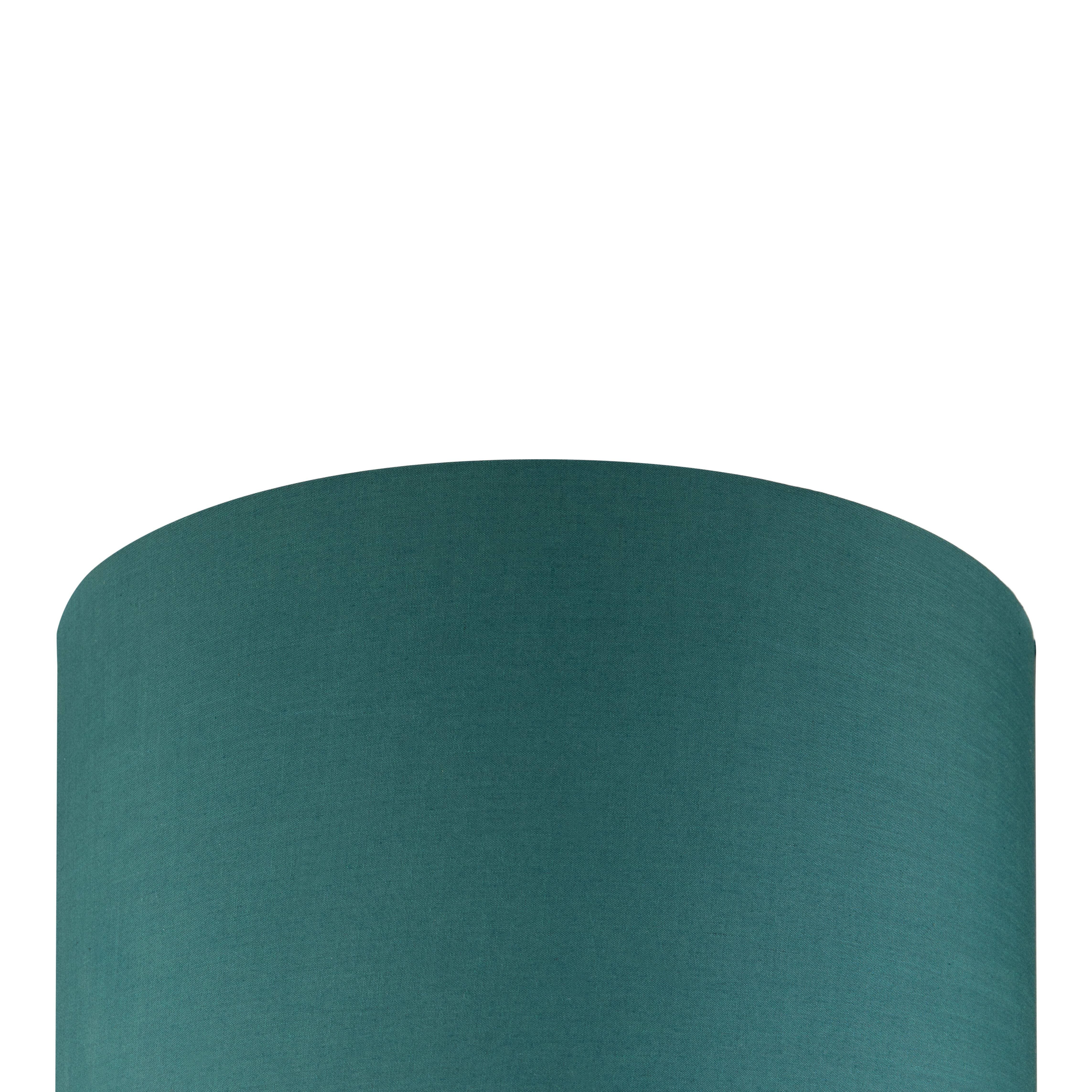 GoodHome Kpezin Green Fabric dyed Light shade (D)30cm