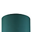 GoodHome Kpezin Green Fabric dyed Light shade (D)40cm