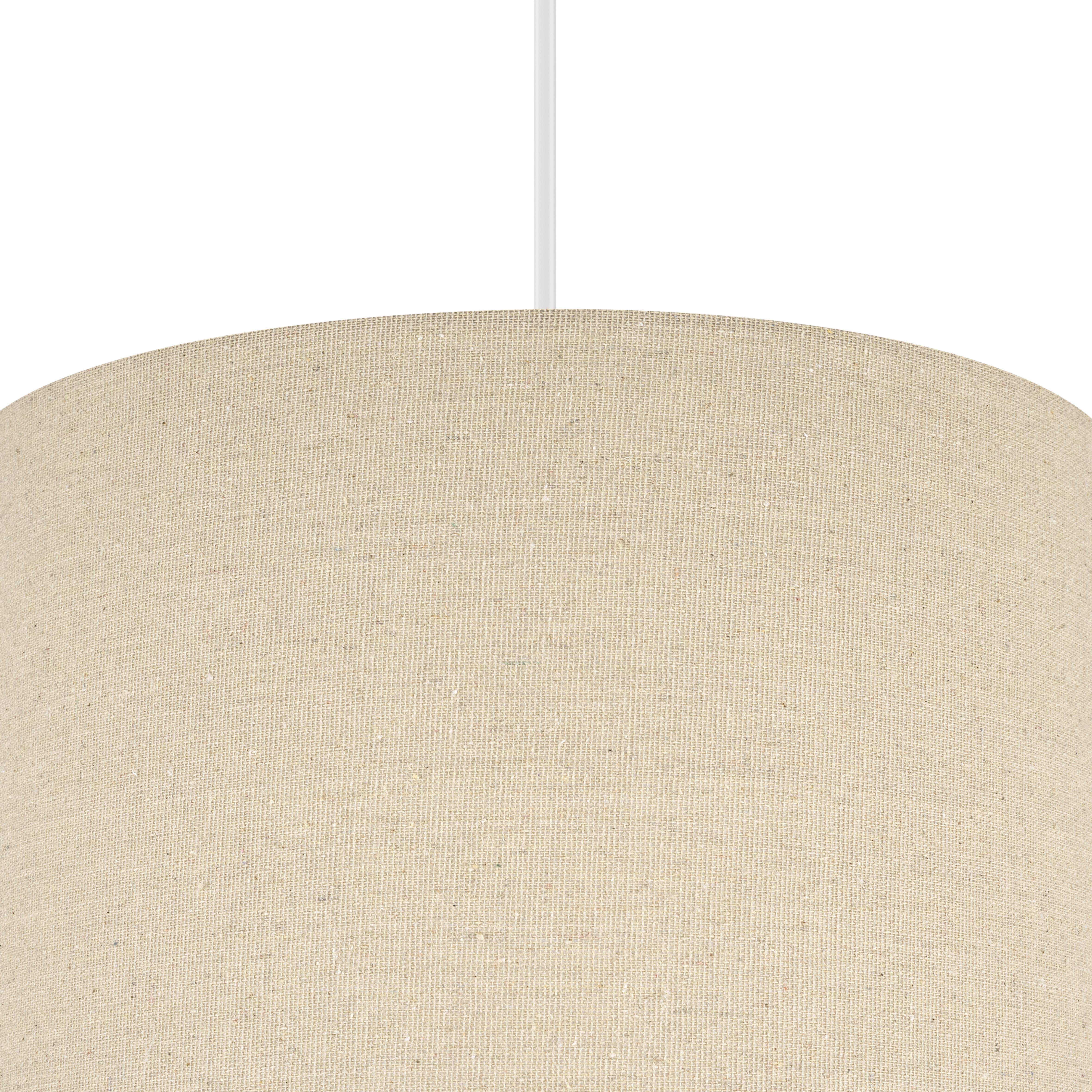 GoodHome Kpezin Natural Round Lamp shade (D)30cm