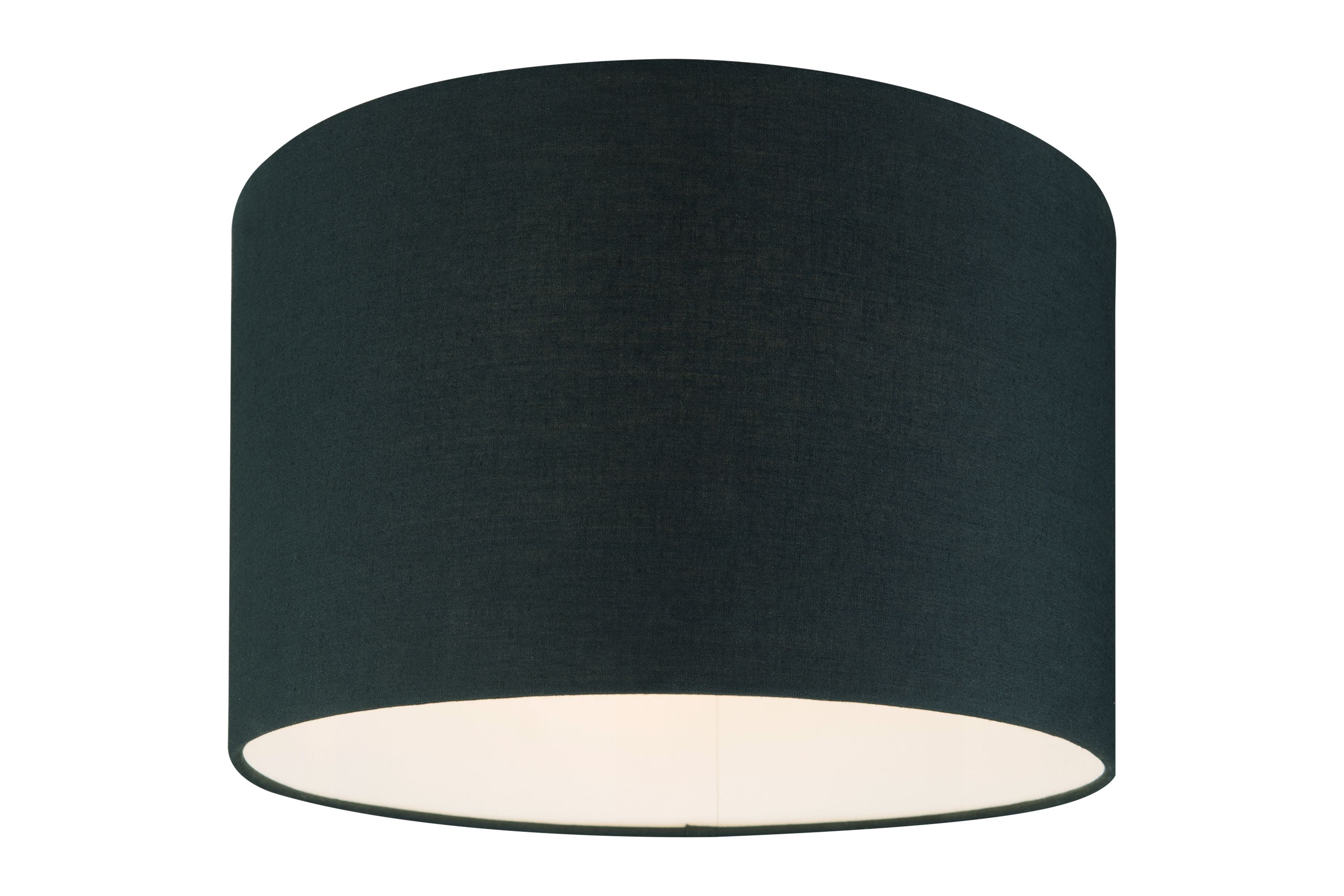 GoodHome Kpezin Navy Fabric dyed Light shade (D)30cm