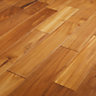 GoodHome Krabi Blonde Teak Solid wood flooring, 1.296m²
