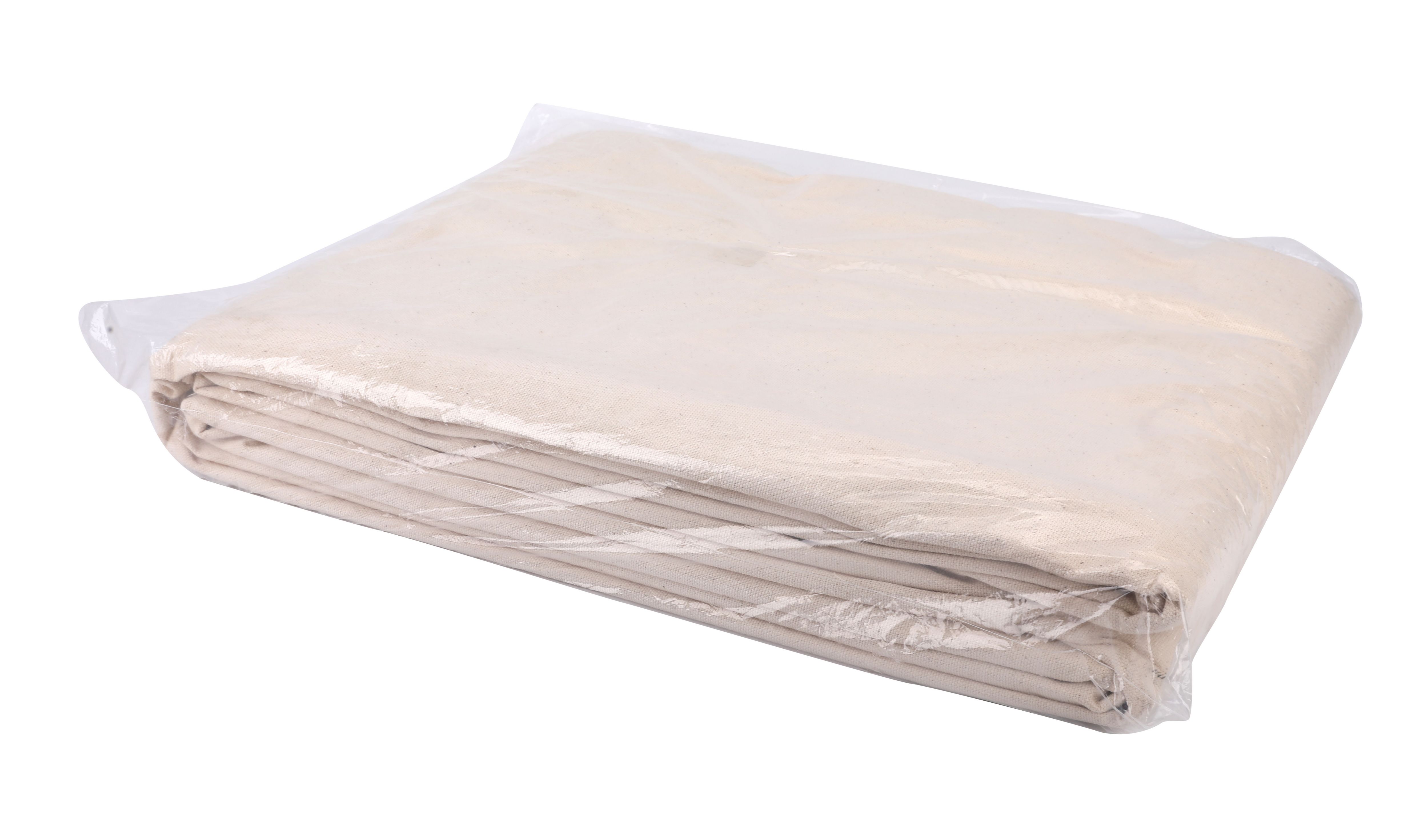 GoodHome Large Cotton Dust sheet, (L)4m x (W)3m