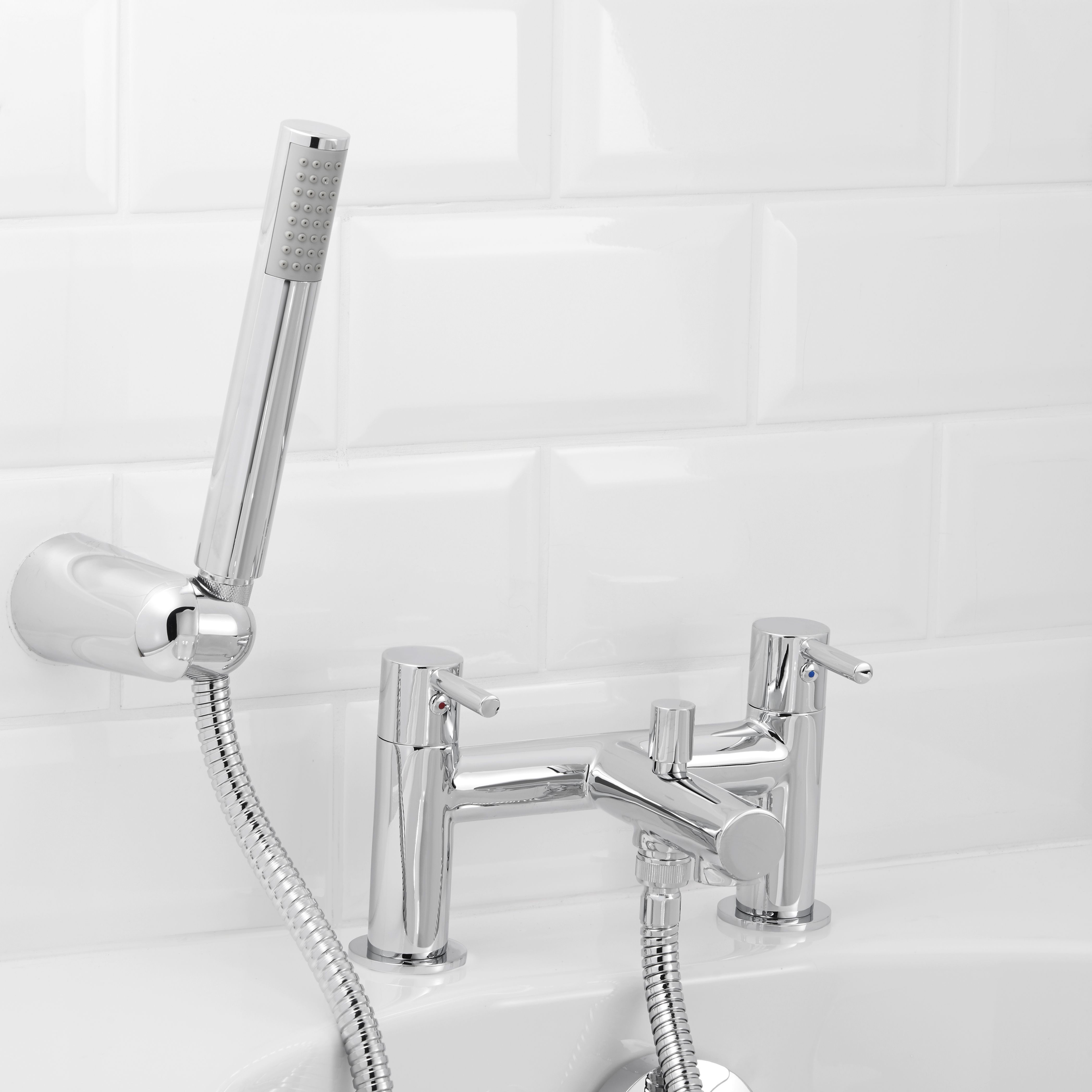 GoodHome Lazu Combi boiler, gravity-fed & mains pressure water systems 1 Tap Hole Shower mixer Tap