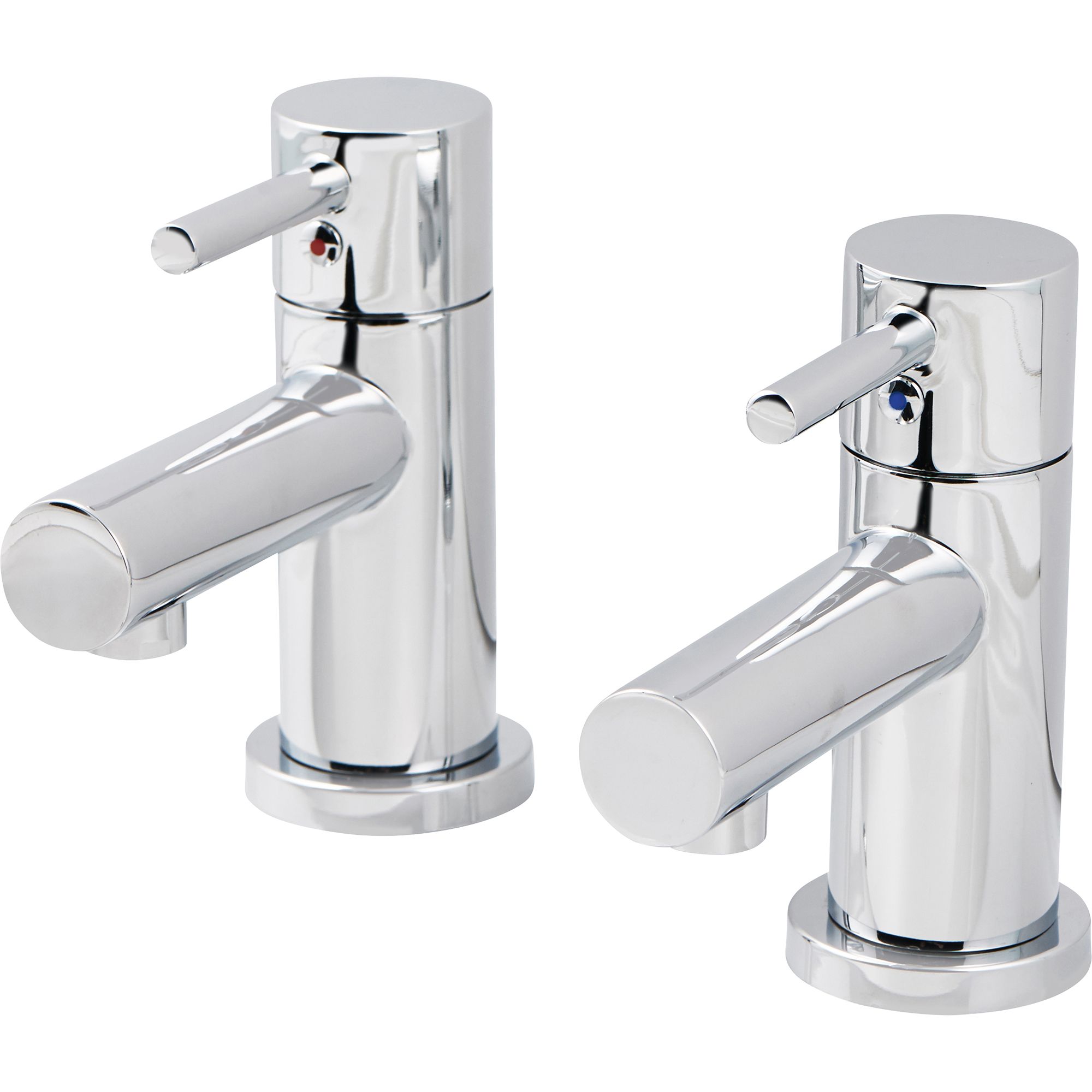 GoodHome Lazu Contemporary Basin Pillar Tap