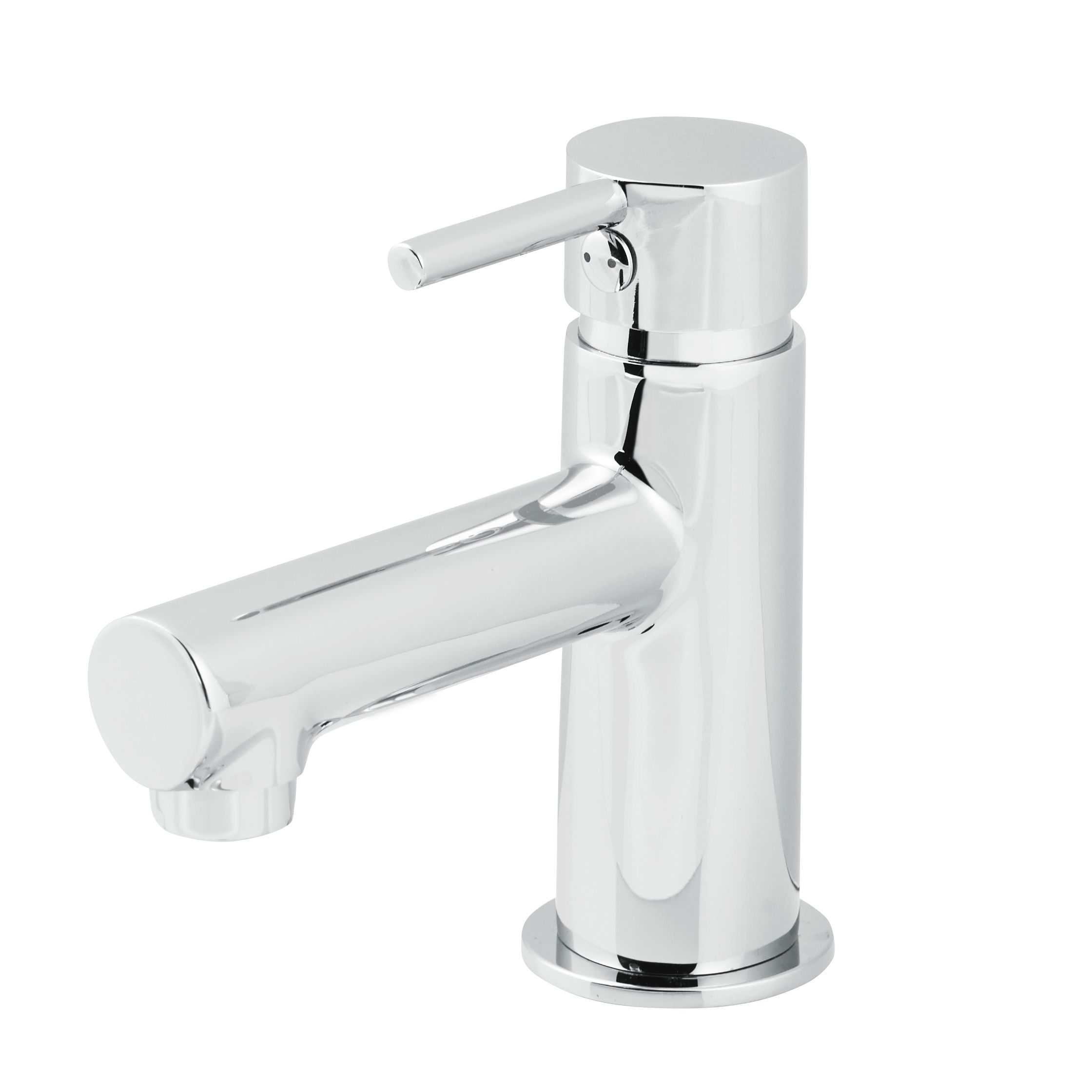GoodHome Lazu Mini Round Basin Mono mixer Tap
