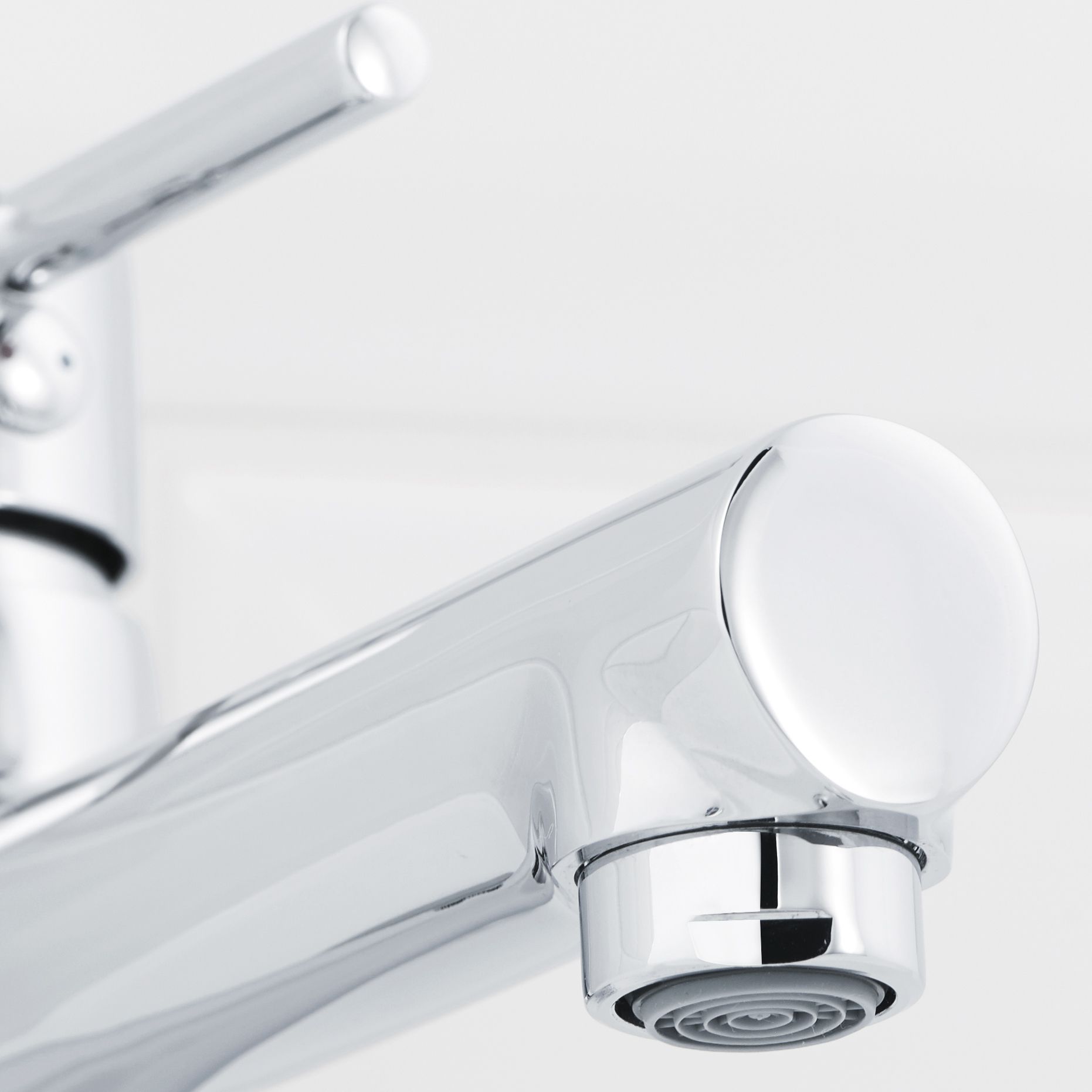 GoodHome Lazu Mini Round Basin Mono mixer Tap