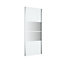 GoodHome Ledava Framed Mirror Fixed Side End panel (H)195cm (W)80cm
