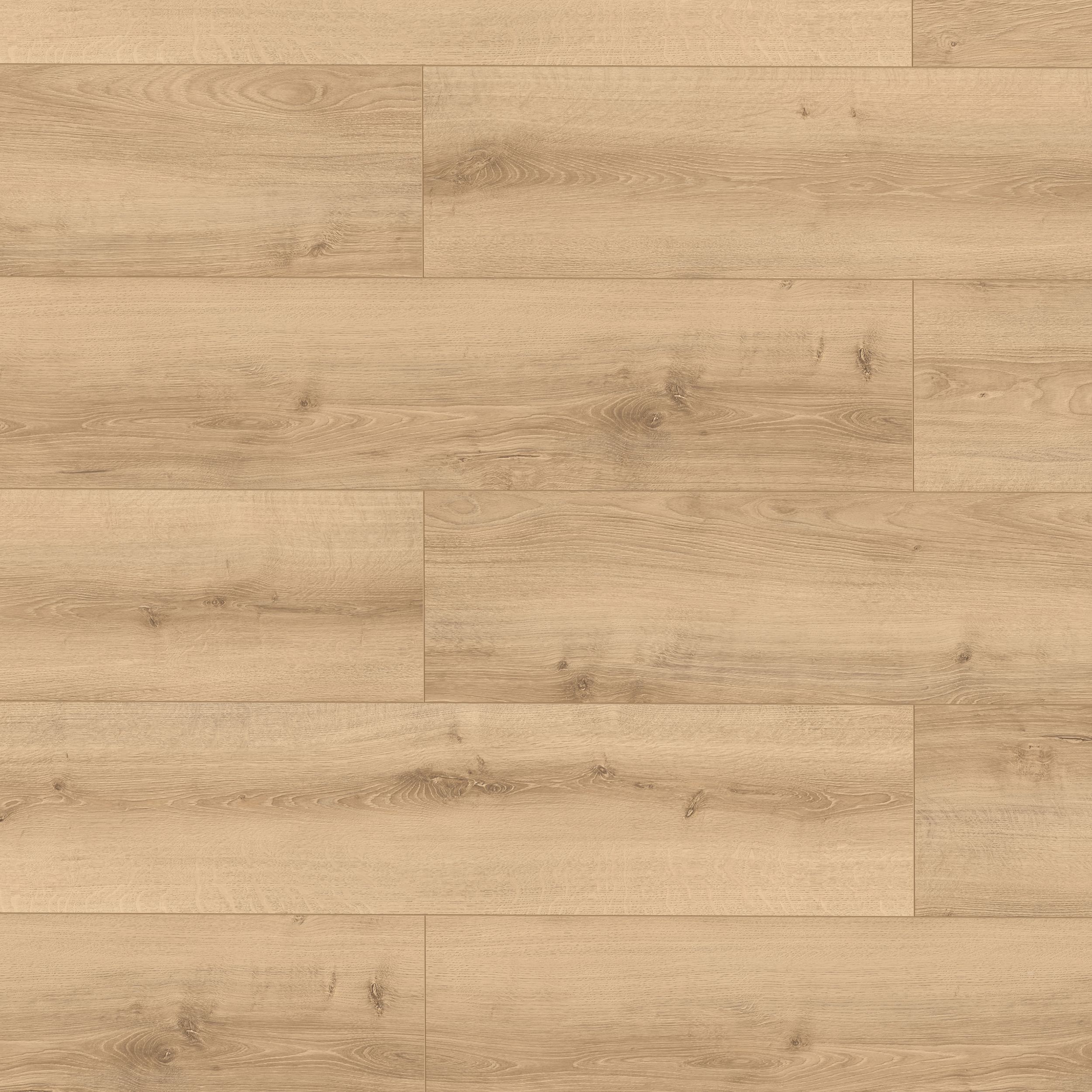 GoodHome Ledbury Ivory Natural Light oak effect Structured Laminate Flooring, 2.16m²