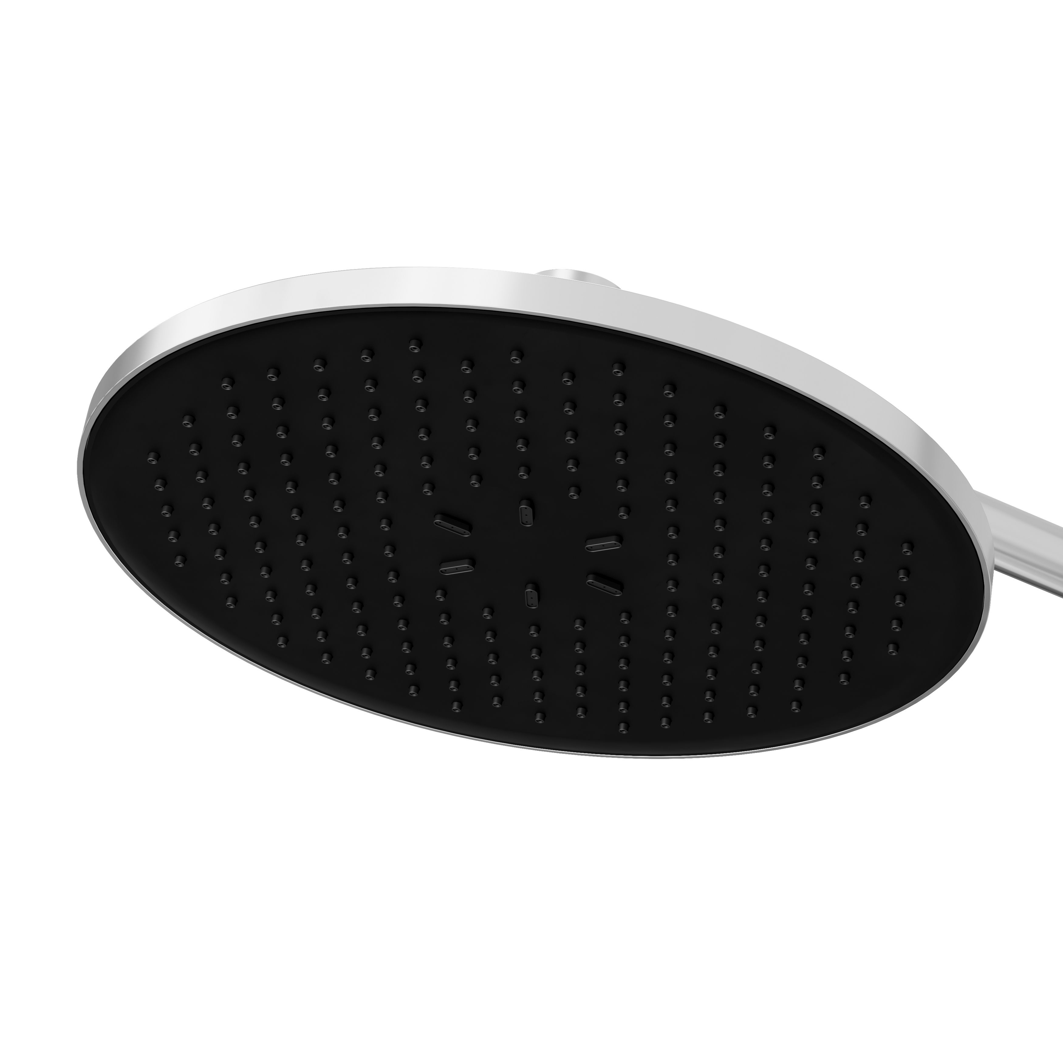 GoodHome Levanna Gloss Chrome effect Wall-mounted Thermostatic  