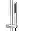 GoodHome Levanna Gloss Chrome effect Wall-mounted Thermostatic Mixer Multi head shower