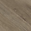 GoodHome Leyton Grey Herringbone Oak effect Laminate flooring Sample