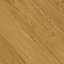 GoodHome Leyton Honey Herringbone oak effect Laminate flooring Sample
