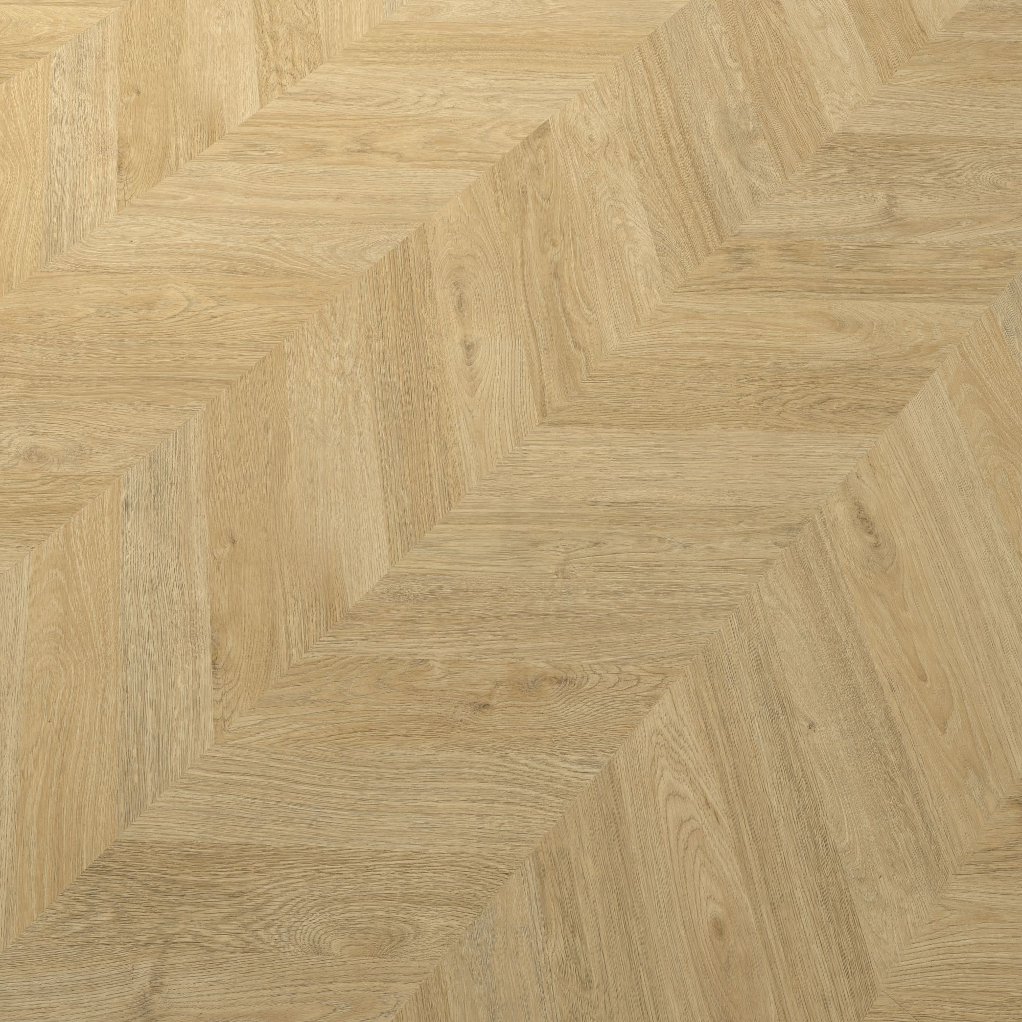 GoodHome Leyton Natural Chevron Wood effect Laminate Flooring, 1.72m²