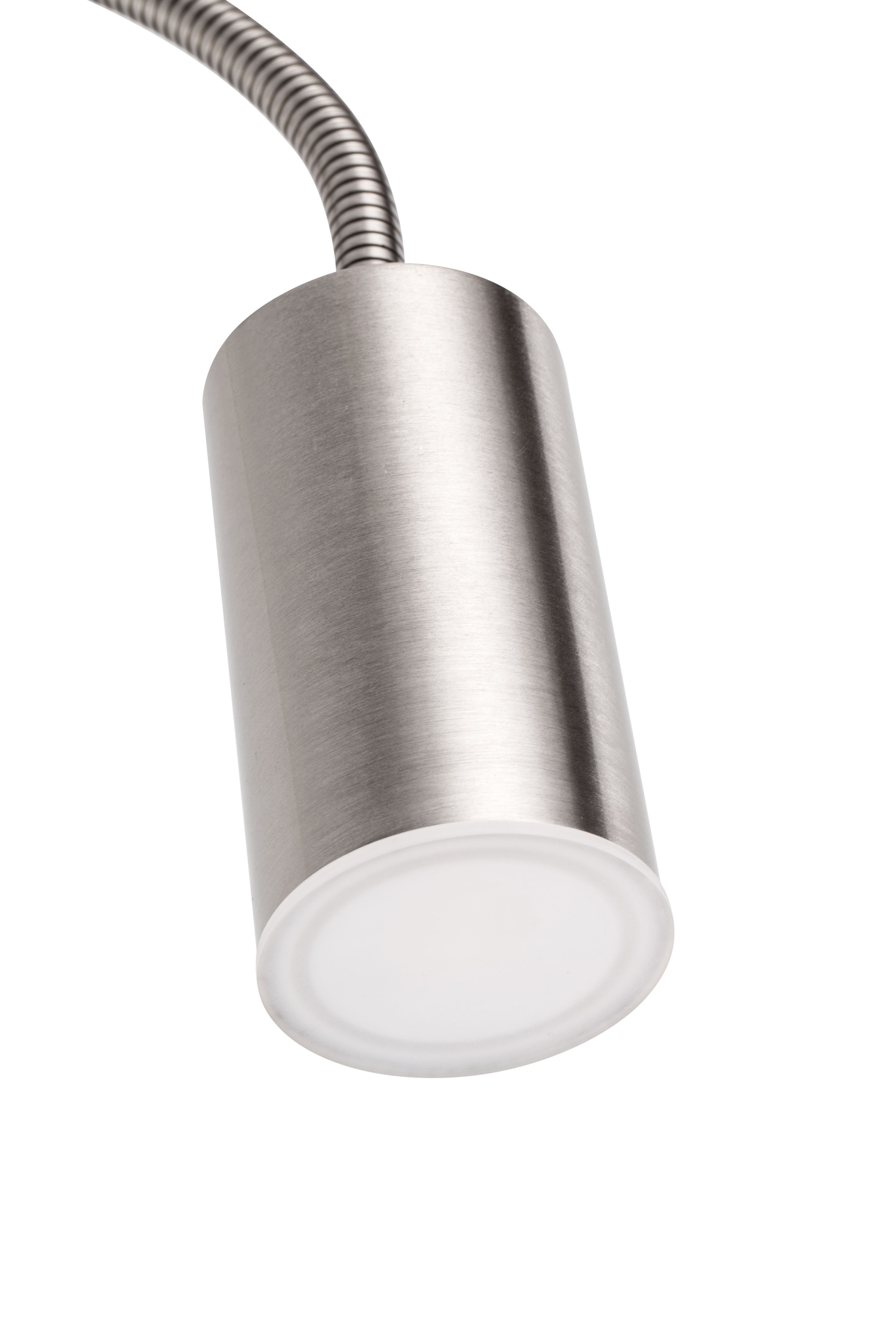 GoodHome Lignit Chrome effect Plug-in Wall light