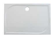 GoodHome Limski Rectangular Shower tray (L)800mm (W)1400mm (H)28mm
