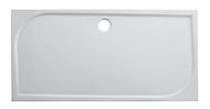 GoodHome Limski Rectangular Shower tray (L)800mm (W)1600mm (H)28mm
